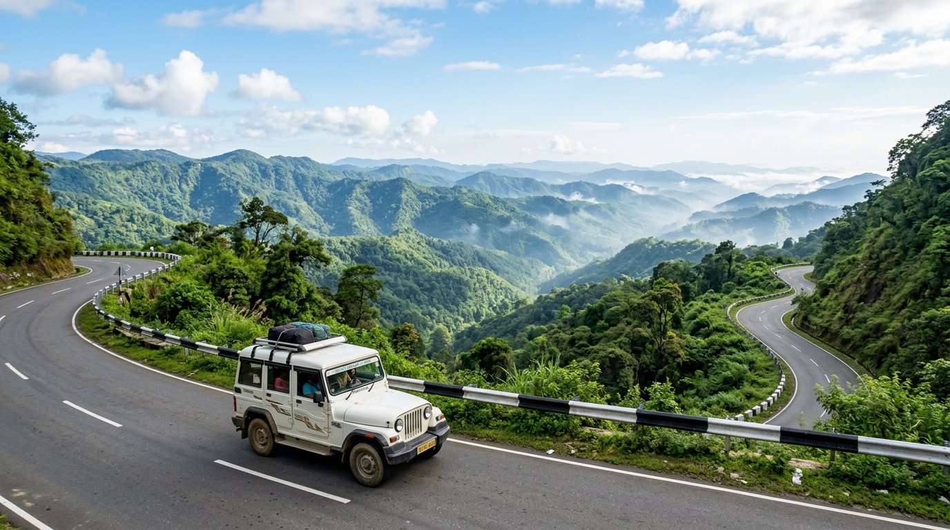 Mountain Road Mizoram